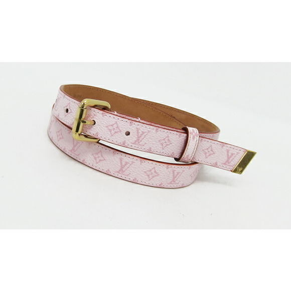 Louis Vuitton Monogram Cherry Rose Belt Santur Blossom - Picture 1 of 1